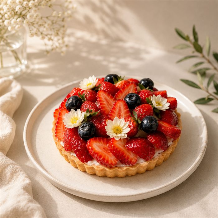 Strawberry tart